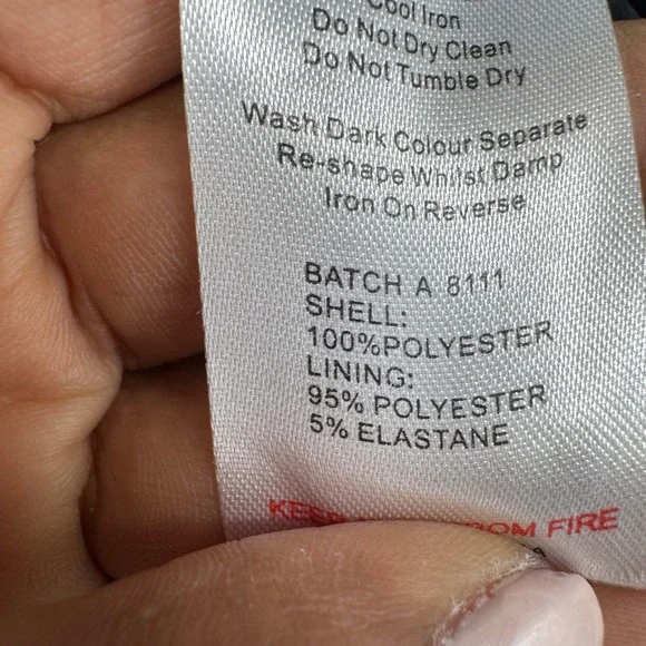 Oh Polly Luciana Dress Women 10 Black Heart Cutout Party Night Out Romantic - Picture 10 of 14